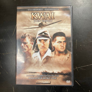 Kwai-joen vangit DVD (VG+/M-) -sota/draama-